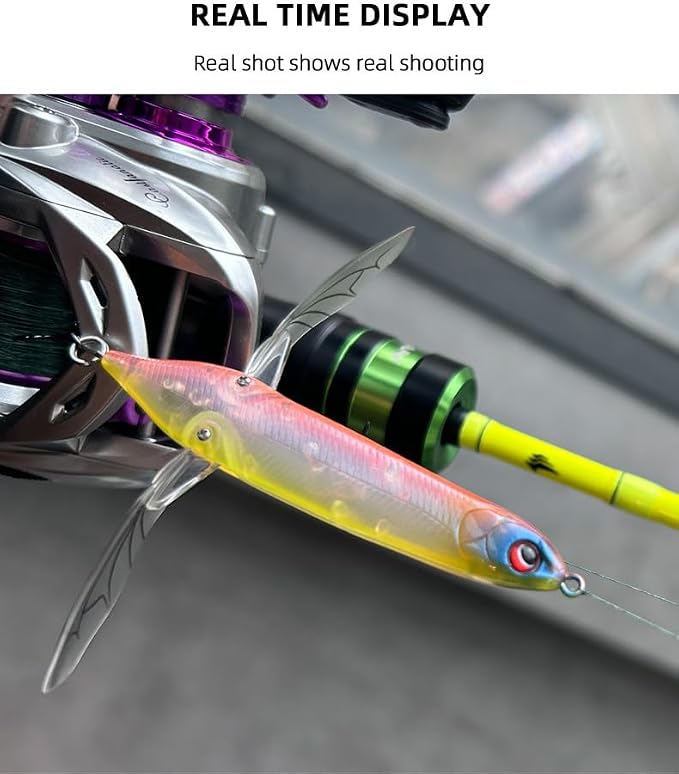 opwater Crawler Walks On Water Dragonfly Big Bass Blow Ups Great Fishing Gift Great for Freshwater Fishing