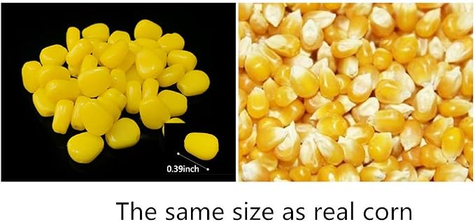150Pcs Fake Corn Floating Soft Baits Simulation Carp Fishing Lures Floating Baits with Nice Scent