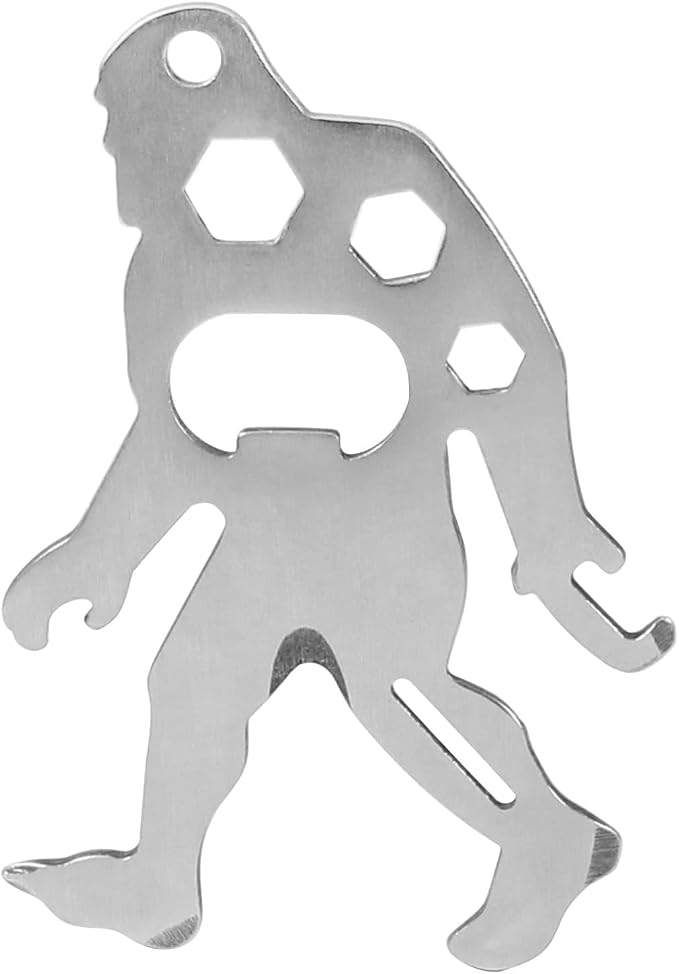Tool-a-Long Multi-Tool Carabiners for Hiking, Kayaking, Camping, Travel and Outdoor Survival (Beer Bottle Opener Keychain Camping Accessories Gift Ideas Survival Tools Stocking Stuffers for Adults)