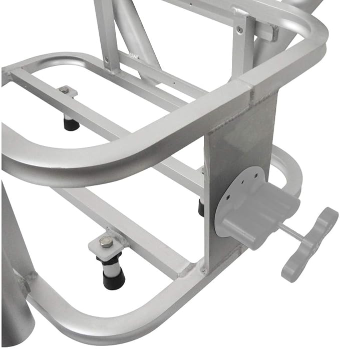 Extreme Max 3005.4257 Aluminum Jet Ski PWC Fishing Rod Rack and Cooler Combo - Compatible with RotoPax Fuel Can Mounts