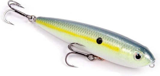 Strike King KVD Sexy Dawg Junior Fishing Lure, 3/8 oz, 3.75", Premium Topwater Lure