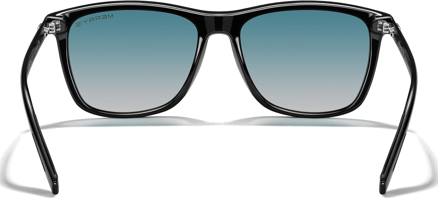 MERRY'S Unisex Polarized Aluminum Sunglasses Vintage Sun Glasses For Men/Women S8286