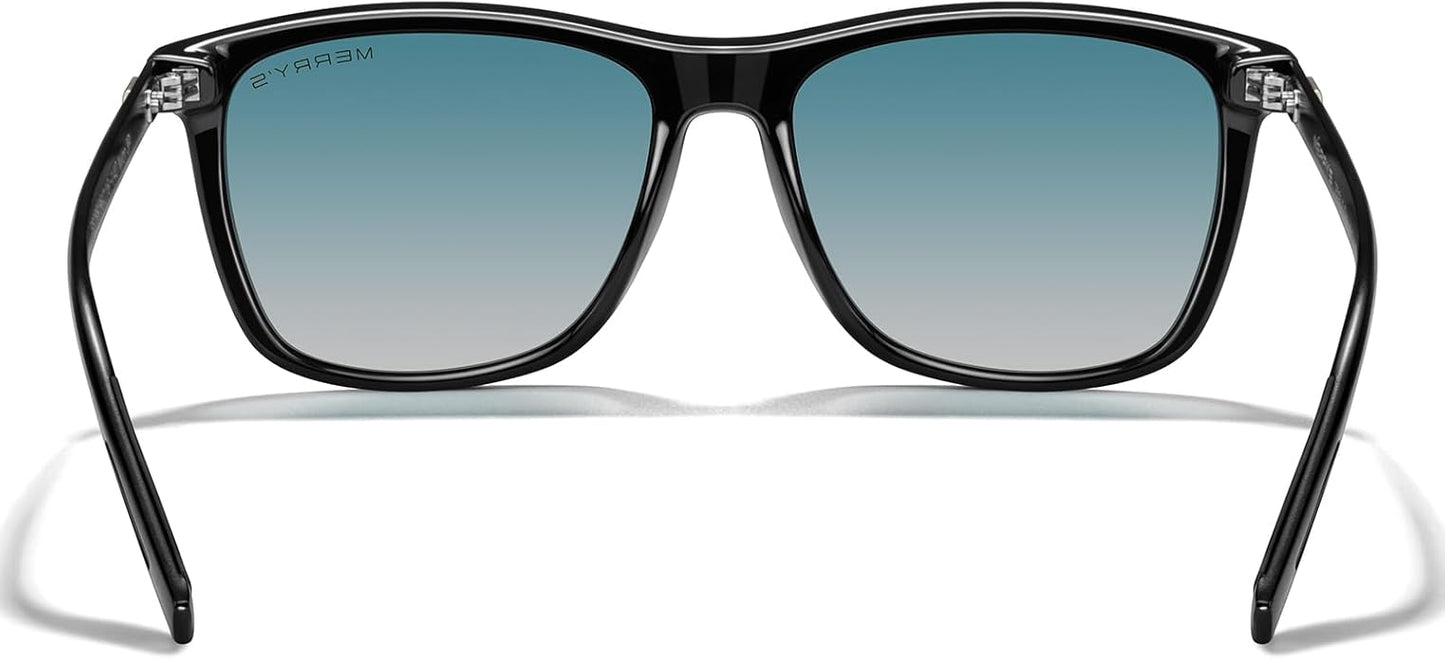 MERRY'S Unisex Polarized Aluminum Sunglasses Vintage Sun Glasses For Men/Women S8286