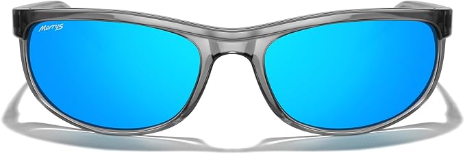 MERRY'S Wrap Around Sport Polarized Sunglasses for Men Women Driving Fishing Cycling Running UV400 Protection S3027