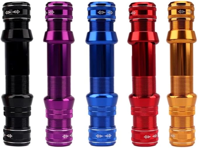 Aluminum Self-Locking Fishing Reel Seat Universal Adapter for Rod Building & Repair Fits 12-26mm Spinning, Casting & Fly Fishing Rods Multiple Colors