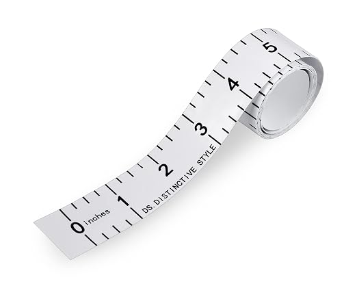 DS. DISTINCTIVE STYLE Fish Ruler Sticker 40-Inch Waterproof Adhesive Ruler Tape Fish Measuring Tape for Kayak, Boat, and Workbench