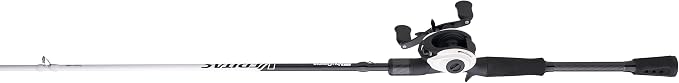 Abu Garcia Veritas Low Profile Baitcast Reel and Fishing Rod Combo