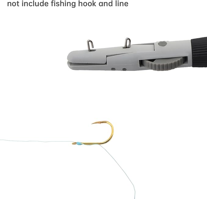 Fishing Line Tie Tool, Fishing Hook Tier Line Tying Tool, Hook Threader, Fast Tying Knot