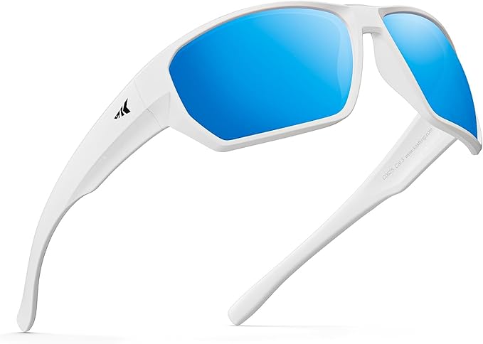KastKing Merced Floating Polarized Sports Sunglasses, With PuriVex Protective Lens Coating, Lightweight TPX Frame, Men Women