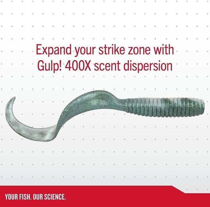 Berkley Gulp! Grub Saltwater Fishing Soft Bait