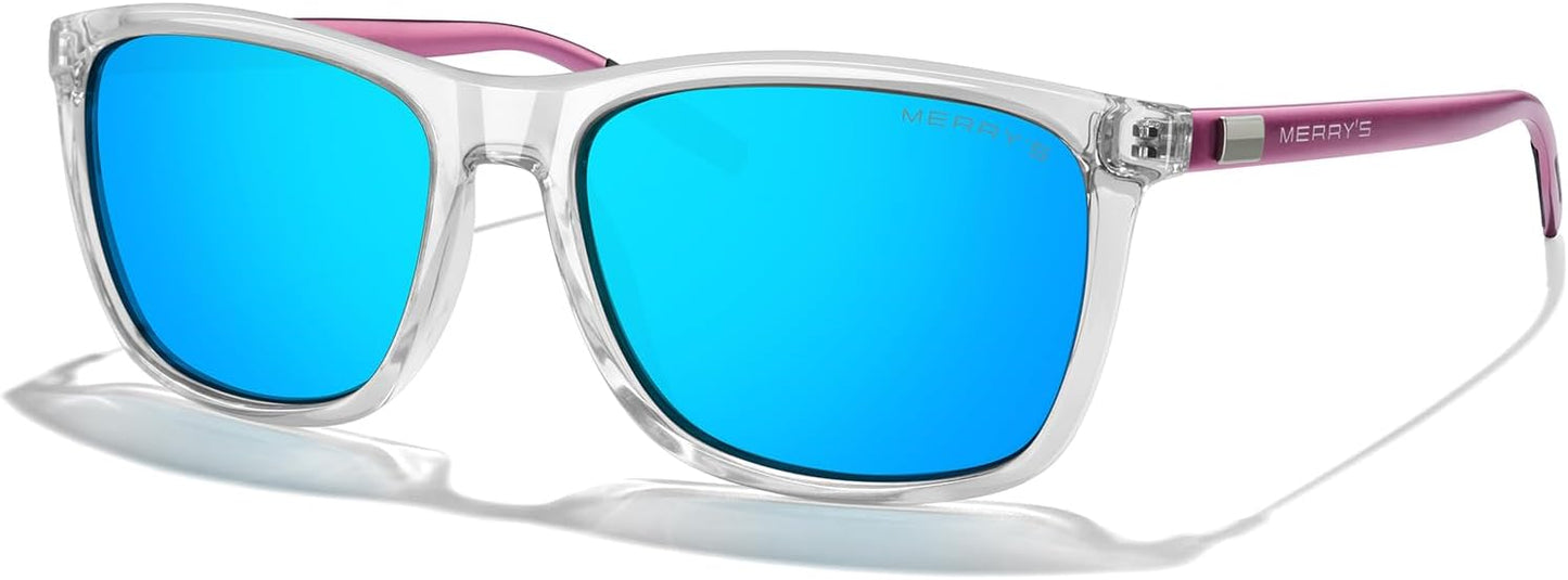 MERRY'S Unisex Polarized Aluminum Sunglasses Vintage Sun Glasses For Men/Women S8286