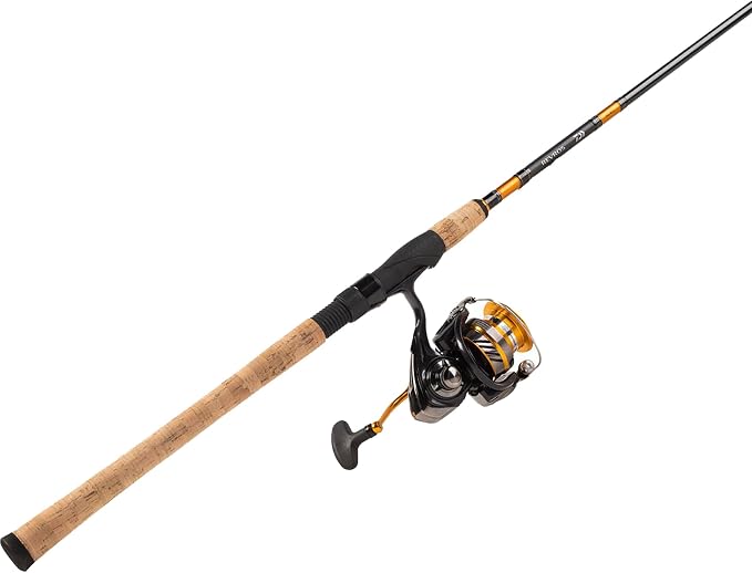 Daiwa Revros LT Freshwater Spinning Fishing Rod and Reel Combo - 10-4BI/G562