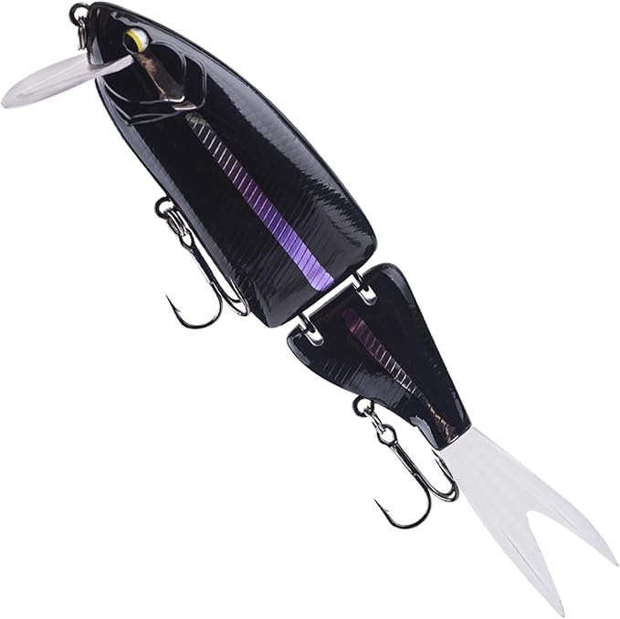 Glide Bait, Slow Sinking Swimbait, Topwater Hard Lures for Bass Catfish,Pike Perch, Freshwater or Saltwater