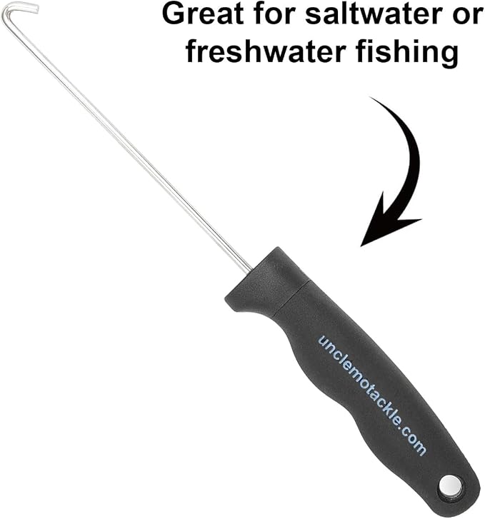UMT - Durable Hookout, Fish De-Hooker, 10" Hook Remover Tool (3 Pack)