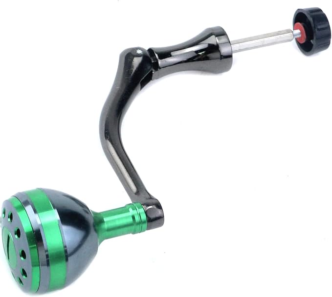 Crapyt Fishing Reel Handle Fishing Wheel Grasp Spinning Crank Handle Arm Grip Part Knob Tackle Wheel Ball Shake Rotary Knob