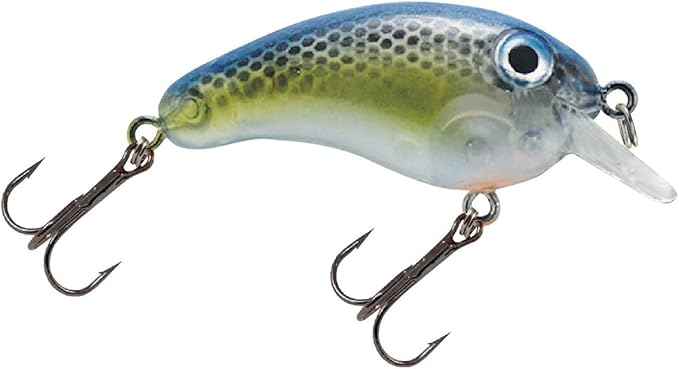 Luck E Strike Crappie Magic Crankbait (2 Inch Crappie Lure) Made in The USA
