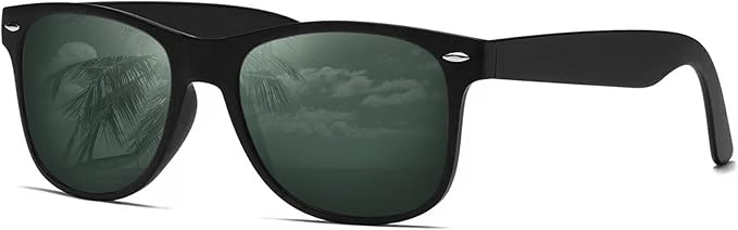 DEMIKOS Sunglasses Men Polarized Sunglasses for Mens Womens Retro Mirror Lens for Driving Fishing UV Protection