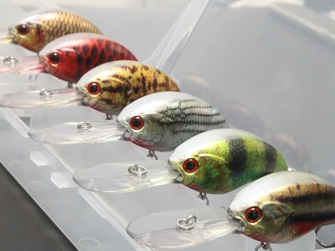 Minnow Crankbait for Bass Fishing Bass Lure Jerkbait Fishing Lures and Tackle Box