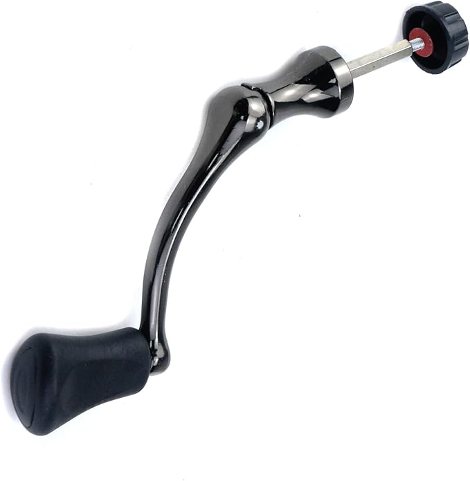 Crapyt Fishing Reel Handle Fishing Wheel Grasp Spinning Crank Handle Arm Grip Part Knob Tackle Wheel Ball Shake Rotary Knob