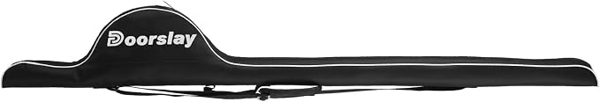 Fishing Rod Bag - 63 Inch Rod & Reel Protective Case, Portable Folding Pole Case, Waterproof Tackle Storage & Organizer