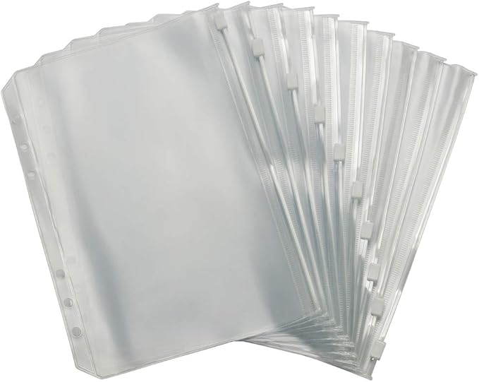 Dr.Fish Bait Binder Bags Worm Wallet Binders Travel Portable Compact Tackle Storage for Soft/Hard Baits, Leaders, Lines, Rigs