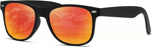 DEMIKOS Sunglasses Men Polarized Sunglasses for Mens Womens Retro Mirror Lens for Driving Fishing UV Protection