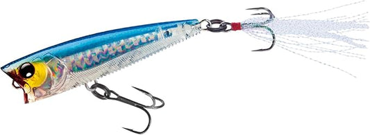 Yo-Zuri 3DB Popper, Floating, 3 Inch, 75mm, Gizzard Shad