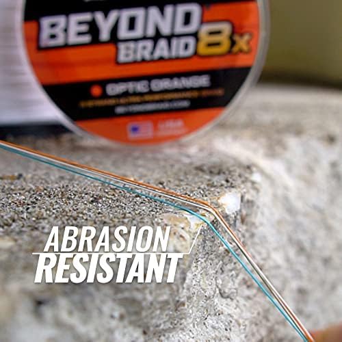 Beyond Braid Multi Purpose Braided Fishing Line - Abrasion Resistant - No Stretch - Super Strong