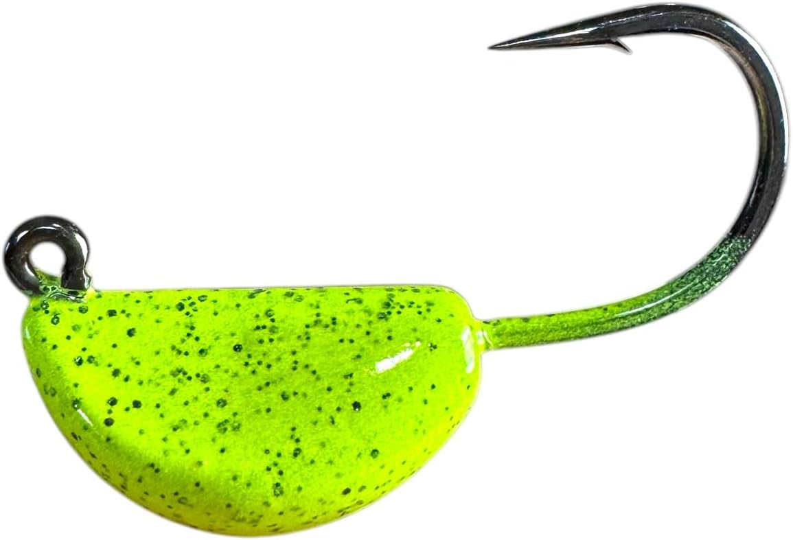 Sheepshead Jig, 2~5 Pack, Standup Style Jig, Saltwater Fishing Jig, Powder Coat Finish Made in The USA with 2X Hook, 1/2oz, 3/4oz, 1oz Sizes