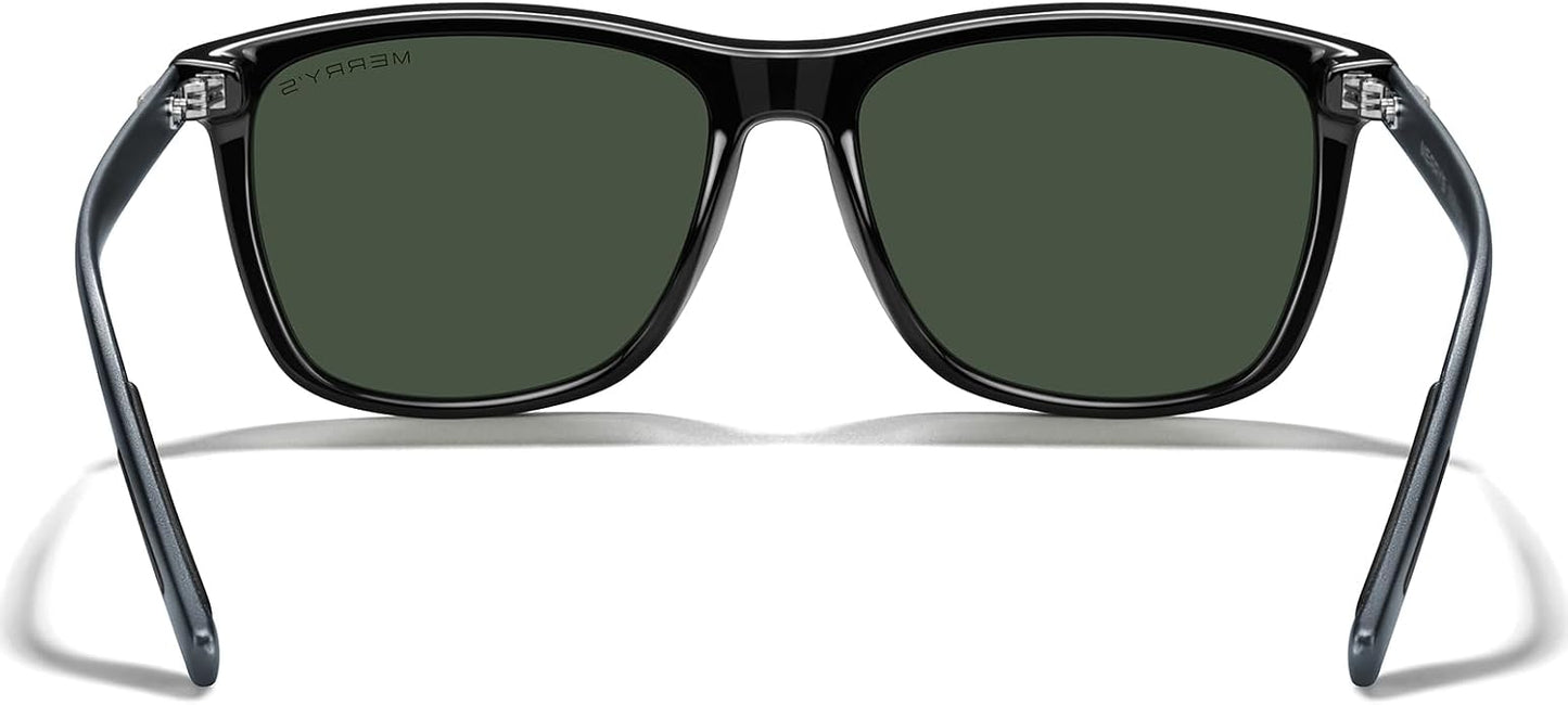 MERRY'S Unisex Polarized Aluminum Sunglasses Vintage Sun Glasses For Men/Women S8286