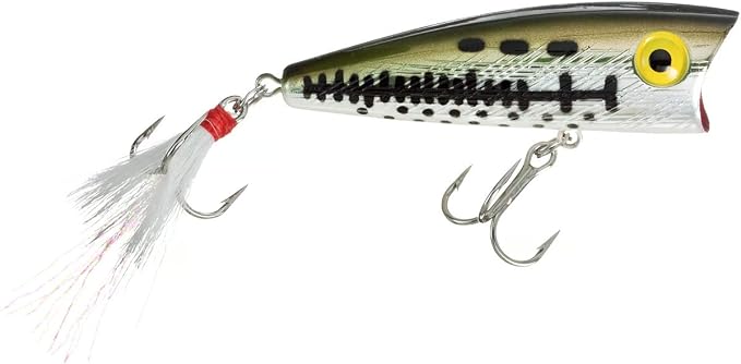 Rebel Lures Pop-R Topwater Popper Fishing Lure
