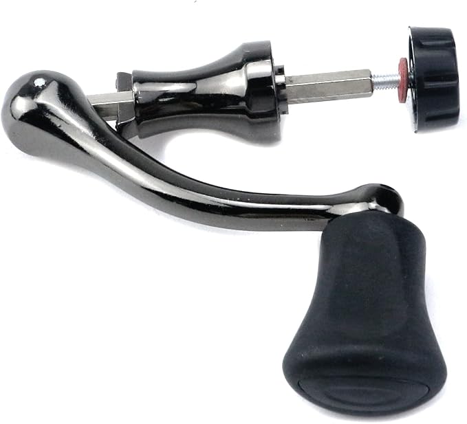 Crapyt Fishing Reel Handle Fishing Wheel Grasp Spinning Crank Handle Arm Grip Part Knob Tackle Wheel Ball Shake Rotary Knob