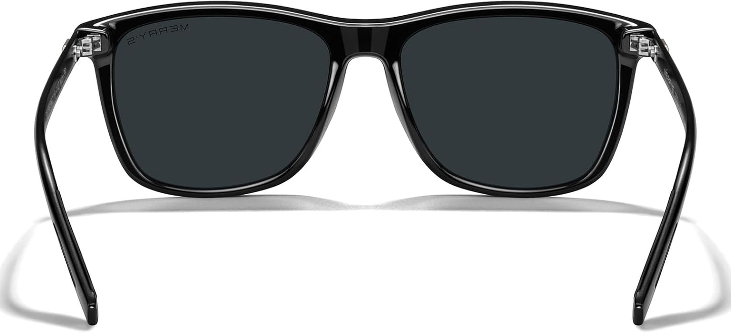 MERRY'S Unisex Polarized Aluminum Sunglasses Vintage Sun Glasses For Men/Women S8286