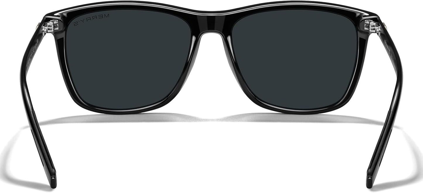 MERRY'S Unisex Polarized Aluminum Sunglasses Vintage Sun Glasses For Men/Women S8286