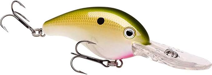Strike King Promodel Crankbait S3 Fishing Lure, 3/8 oz, Dives to 8'