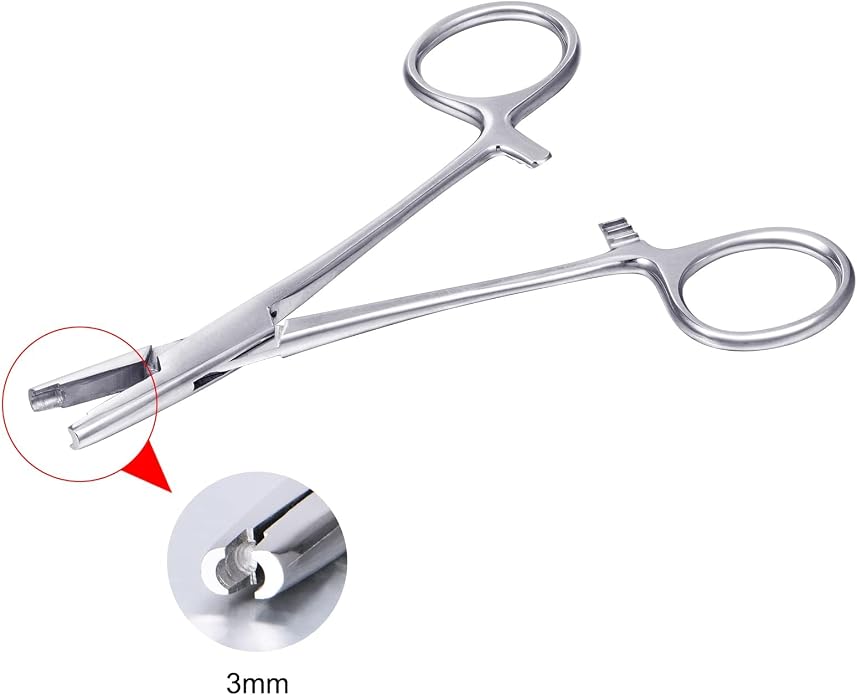 QWALIT Piercing Taper Threadless Insertion Tool - Titanium Labret Pin 16g, 18g, 20g