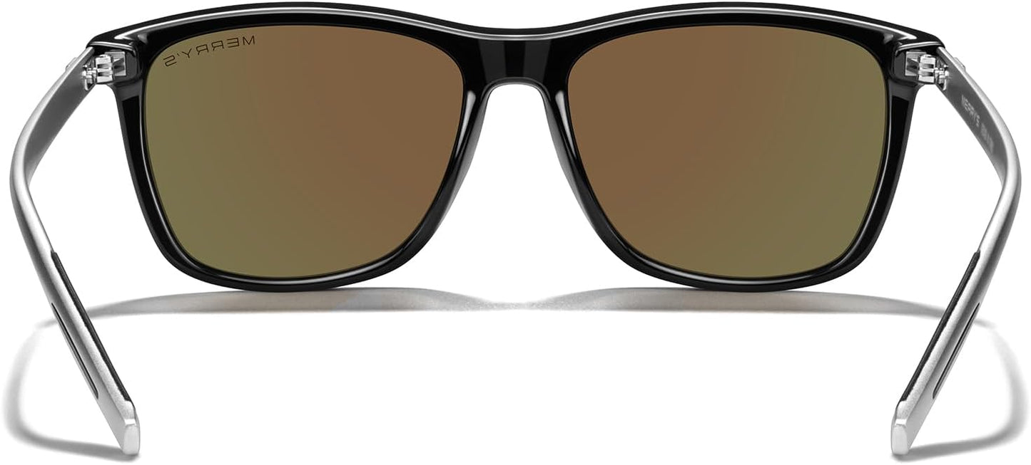 MERRY'S Unisex Polarized Aluminum Sunglasses Vintage Sun Glasses For Men/Women S8286