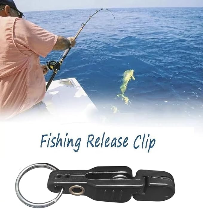 Heavy Tension Snap Release Clips for Weight Planer Board Kites Downrigger Trolling Fishing