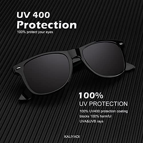 KALIYADI Sunglasses Men Polarized for Mens and Womens Unisex Sun Glasses for Driving UV Protection