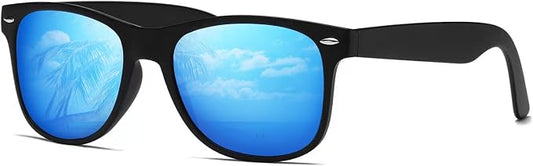 DEMIKOS Sunglasses Men Polarized Sunglasses for Mens Womens Retro Mirror Lens for Driving Fishing UV Protection