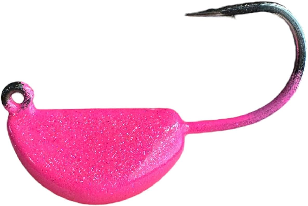 Sheepshead Jig, 2~5 Pack, Standup Style Jig, Saltwater Fishing Jig, Powder Coat Finish Made in The USA with 2X Hook, 1/2oz, 3/4oz, 1oz Sizes