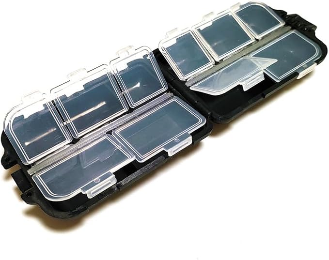 KALAVARMA Waterproof Fishing Lure Box Spoon Hooks Baits Storage Tackle Box Containers for Casting Fishing Fly Fishing