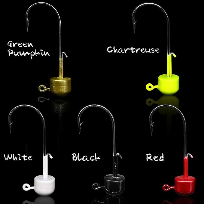 Ned-Rig-Kit-Finesse-Baits-Soft-Plastic-Worms-Fising-Lure for Bass Stick Swimbait Minnow Crawfish Lures Shroom Ned Jig Head Kit