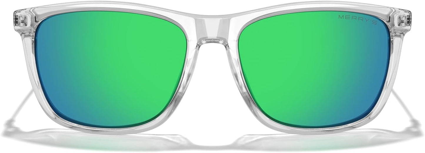 MERRY'S Unisex Polarized Aluminum Sunglasses Vintage Sun Glasses For Men/Women S8286
