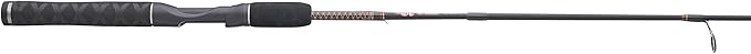 Ugly Stik 6’6” GX2 Spinning Rod, Three Piece Spinning Rod, 6-15lb Line Rating, Medium Rod Power, Moderate Fast Action, 1/8-5/8 oz. Lure Rating