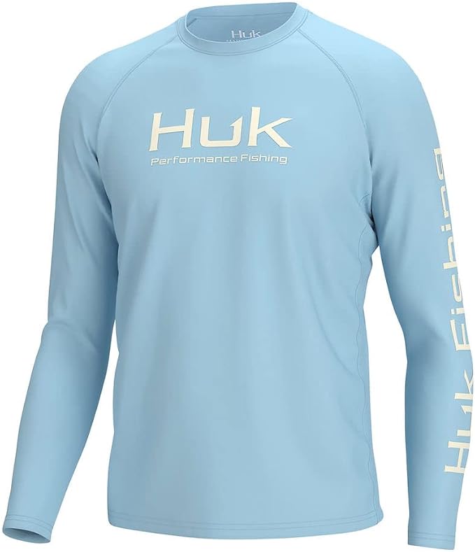 HUK Men's Pursuit Vented Long Sleeve Fishing Shirt (+30 UPF)