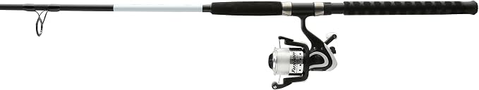 Berkley Fusion Spinning Reel and 7' Fishing Rod Combo, 2 Ball Bearings with Lightweight Graphite Reel Body, 2-Piece Rod