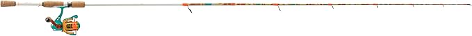 ProFISHiency 6' Krazy Rec Spincast Combo | Micro Spincast Reel | Aluminum Handle w/Cork Knobs | Pre-Spooled w/ 6lb Hi-VIZ