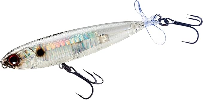 Yo-Zuri 3DB Prop Floating Lure, Prism Shad, 3 1/2-Inch