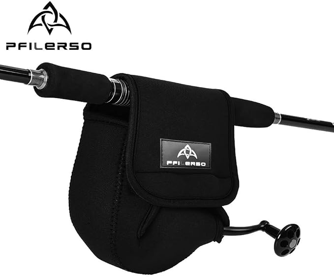 3Pcs Fishing Spinning Reel Covers Bag Baitcasting Trolling Fishing Reel Protective Case Pouch Sleeve Gloves Fishing Bags Fits 1000-8000 Series Reel 3Size (Big-3Pack)